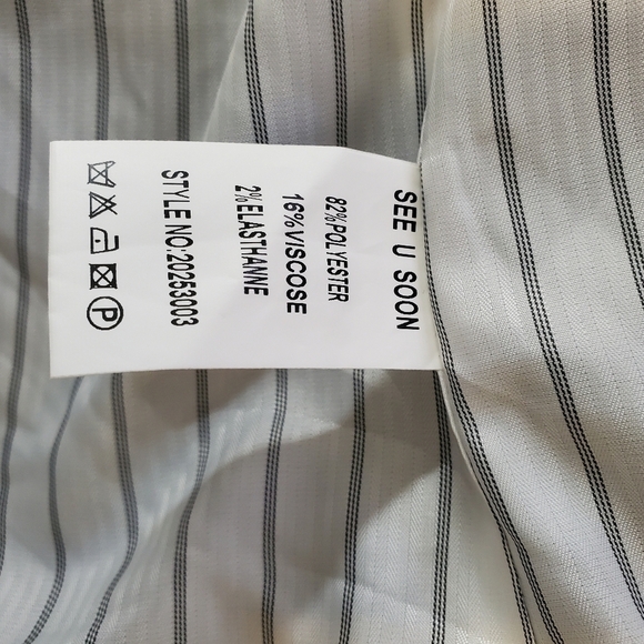 Black Career Blazer Jacket Size Small NWT Business Office - Picture 9 of 11